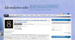 Desktop Screenshot of lukemacfarlane.org